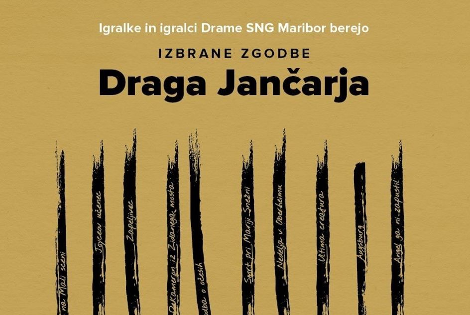 Slika Igralci SNG Drama Maribor berejo kratke zgodbe Draga Jančarja